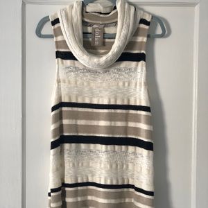 Anthropologie No sleeve Turtleneck